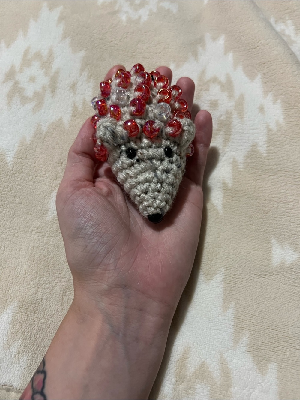Crocheted Fidget Hedgehog 🦔